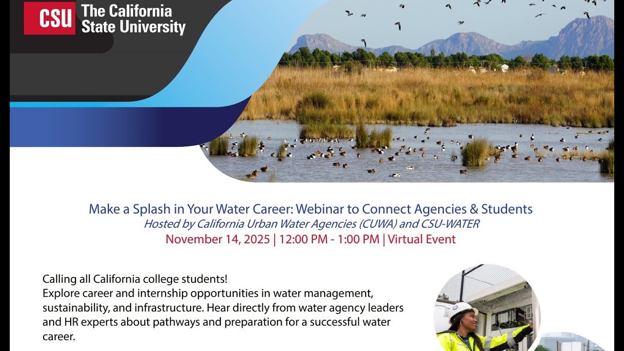 2025-11-13 CUWA / CSU-WATER Career Webinar
