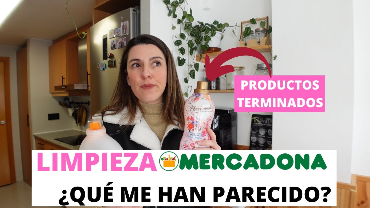 Productos de LIMPIEZA MERCADONA✨terminados ¿REPETIRÉ?