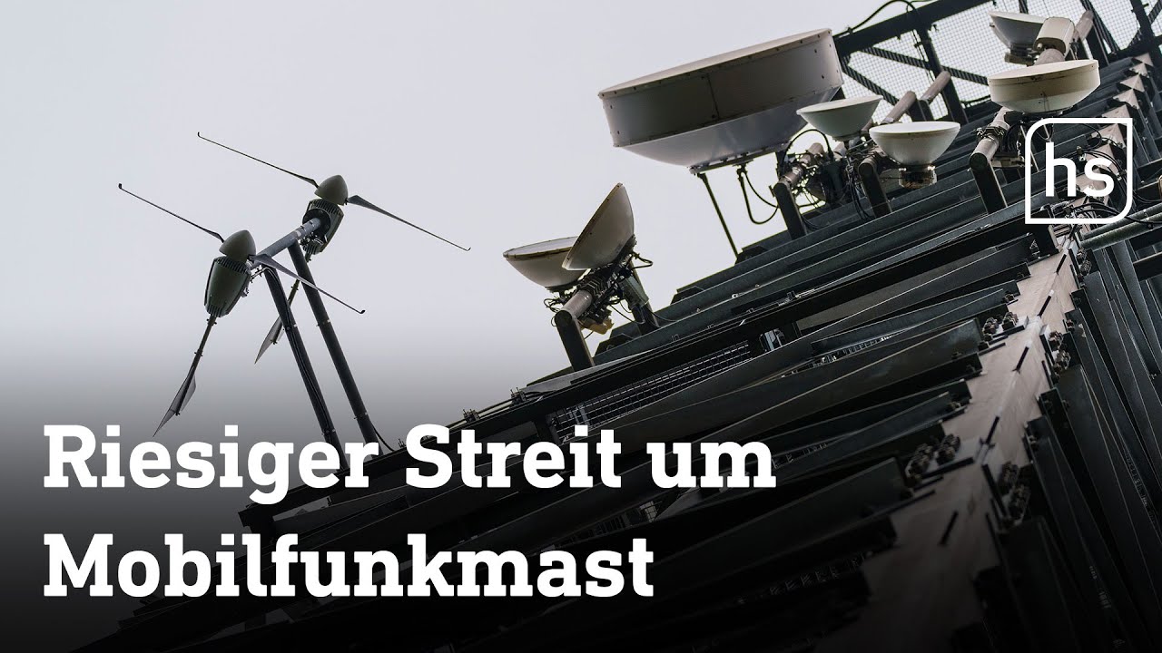 Kampf gegen Funkmast im Idyll in Laubach | hessenschau