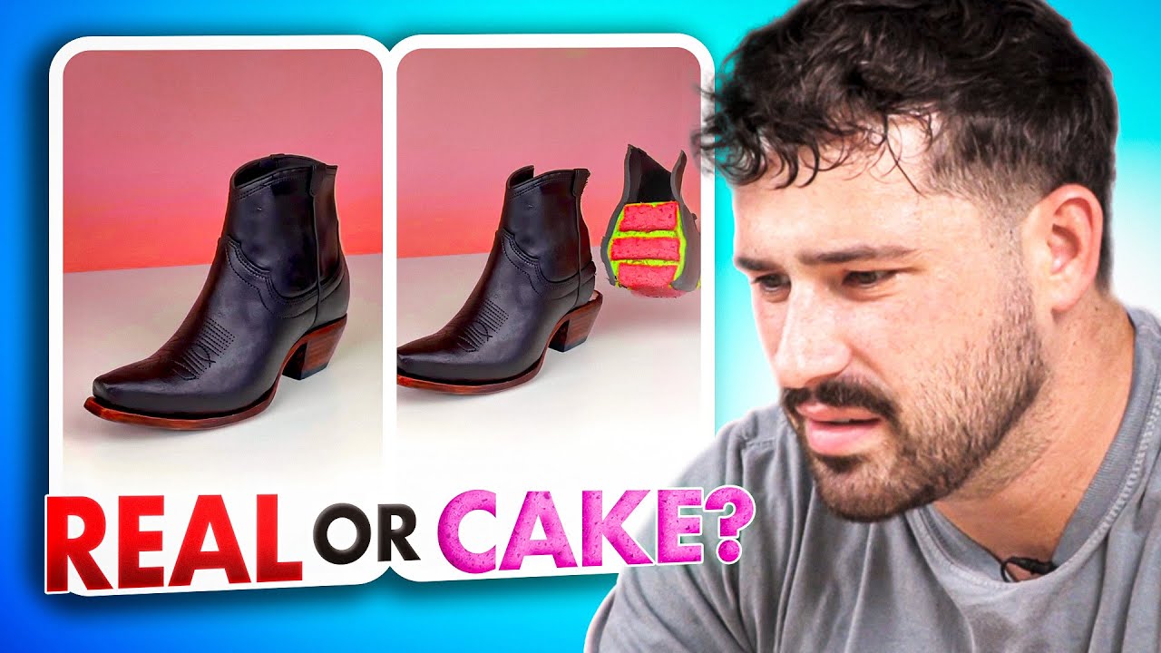 The Real Or Cake Challenge With Joe Santagato