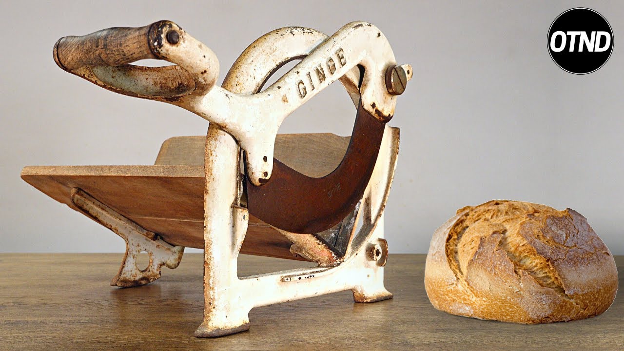 Rusty Bread Cutter Restoration
