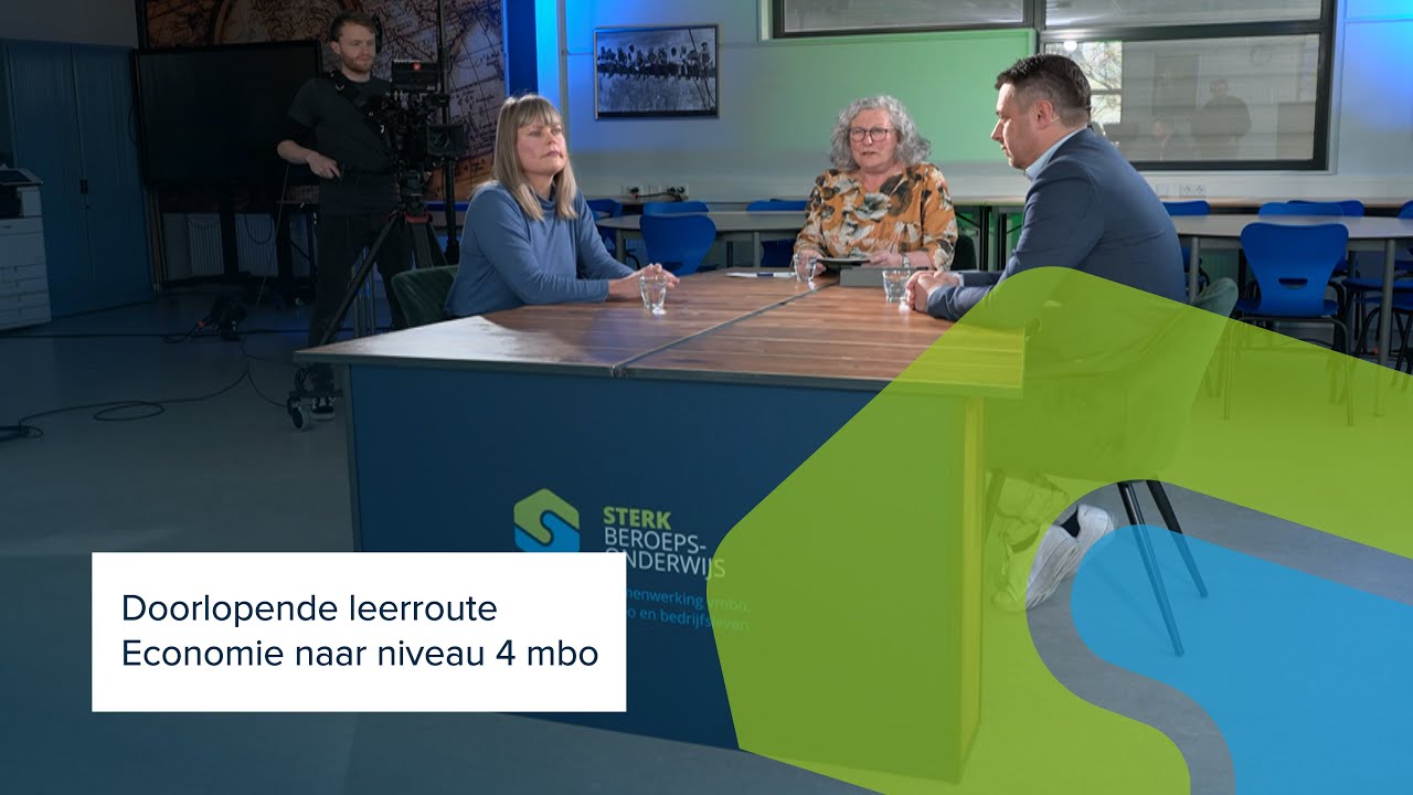 Webinar: Doorlopende leerroute Economie naar niveau 4 mbo