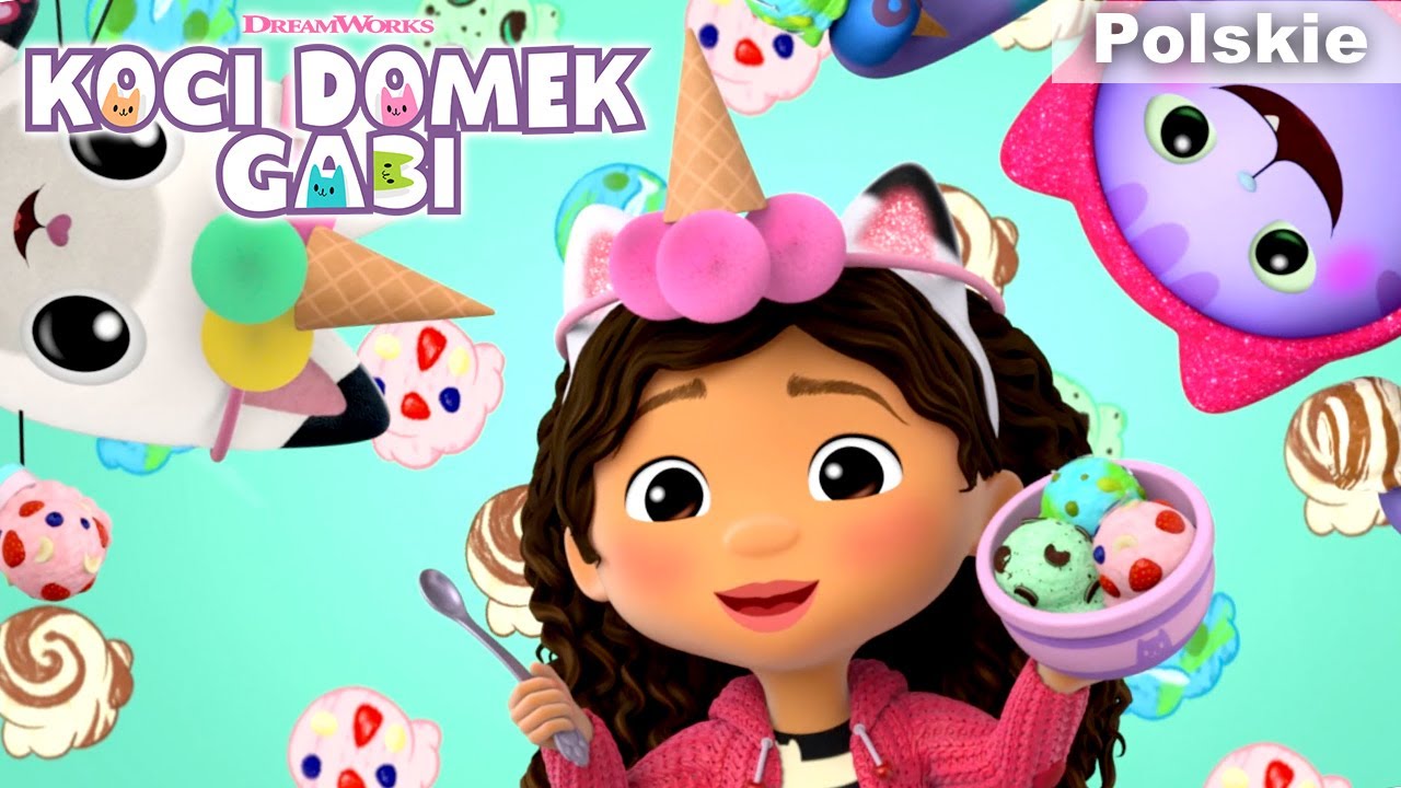 Aż zęby bolą! Nowa piosenka o lodach! | KOCI DOMEK GABI | Netflix