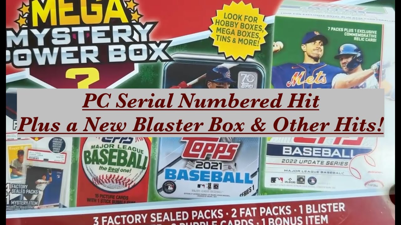 Found Another Mega Mystery Power Box and Got a PC Hit and Other Serial Numbered/Relic Hits!