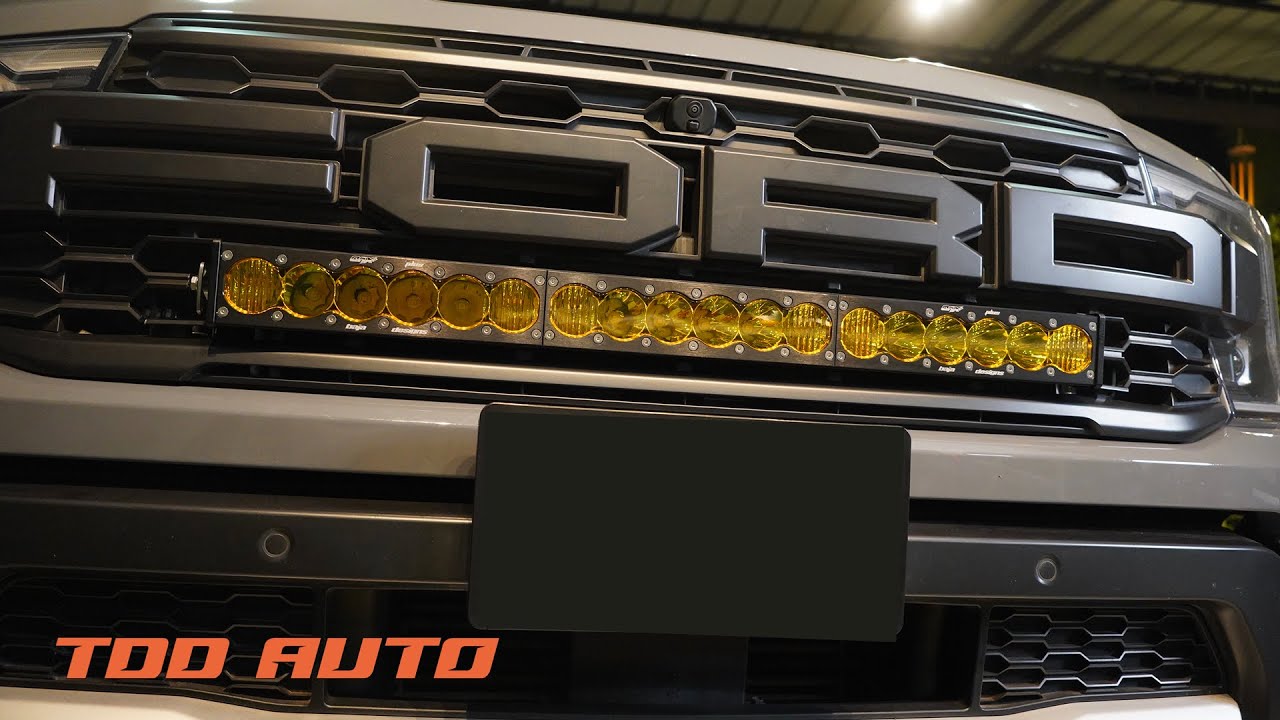 Ranger Raptor ติดตั้ง Baja Design OnX6 Led Light Bars 30 inch by TDD AUTO | สว่างป่าแตก
