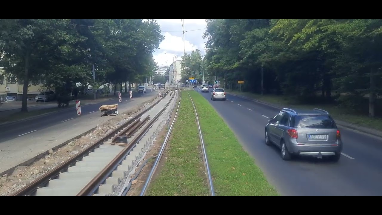Remont torowiska w ulicy Matejki, część 1