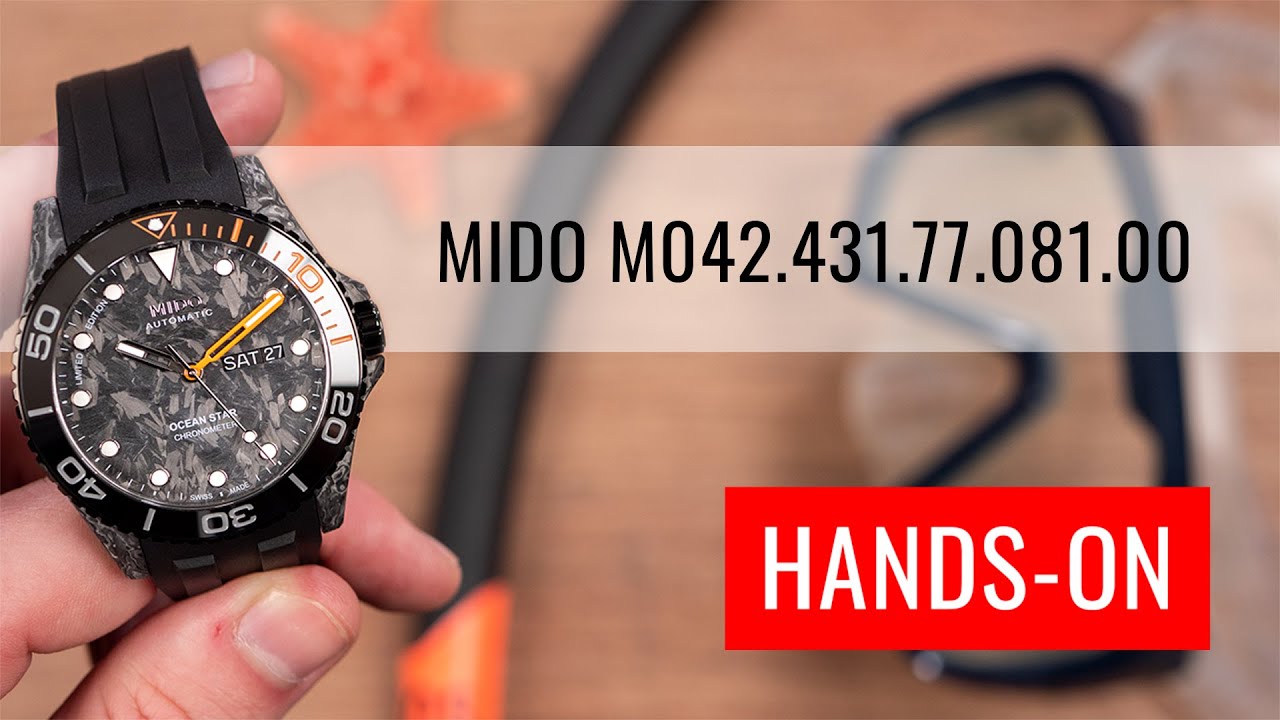 HANDS-ON: Mido Ocean Star 200C Automatic Carbon Chronometer M042.431.77.081.00 Limited Edition