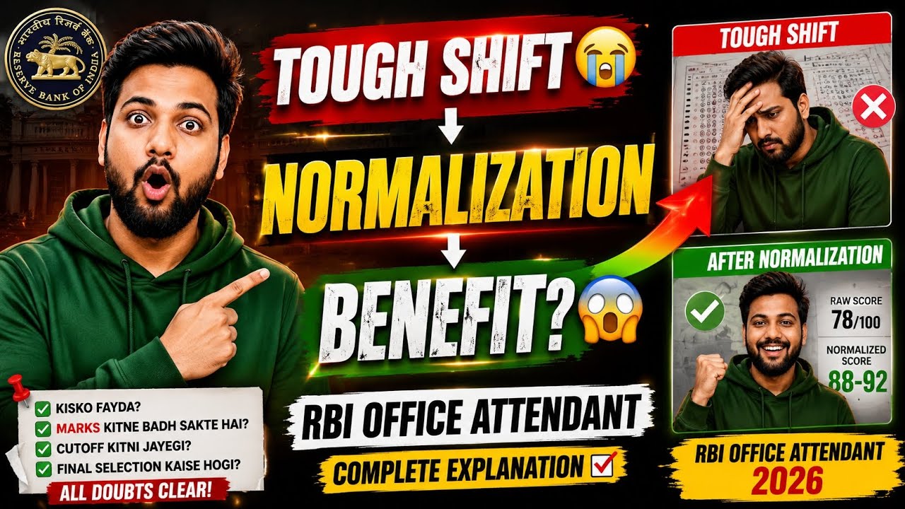 Rbi office attendant Result 2026