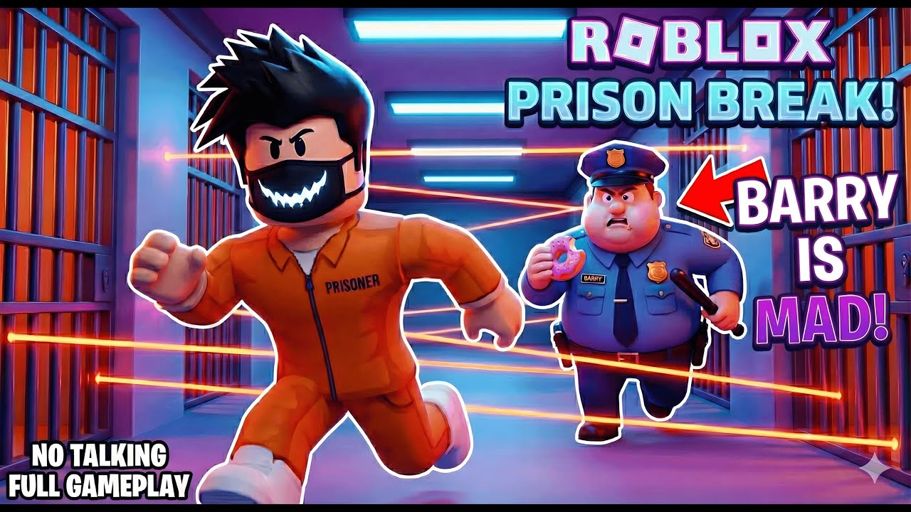 Barry's Prison Run!👮‍♂️ (Obby) - FULL Gameplay (No Commentary)