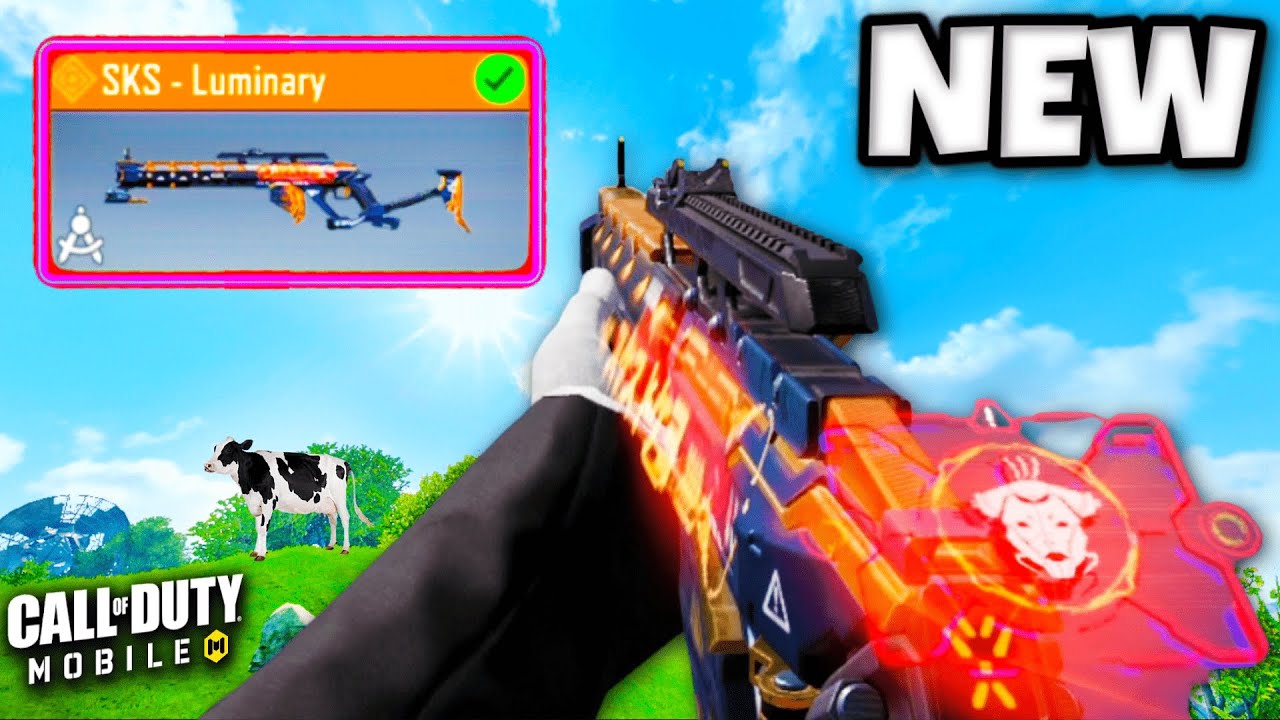 *NEW* LEGENDARY SKS - LUMINARY 😍| COD MOBILE