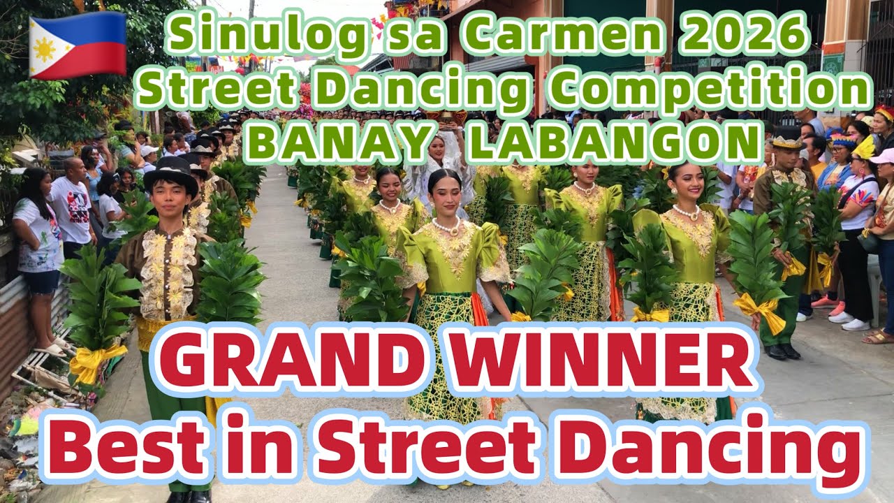 Sinulog sa Carmen 2026 LABANGON WINNER BEST IN STREET DANCING Cebu Festival Dance | Sinulog Parade