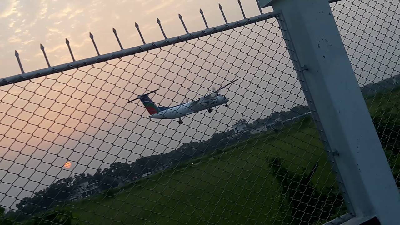 Jessore Airport Plane Landing