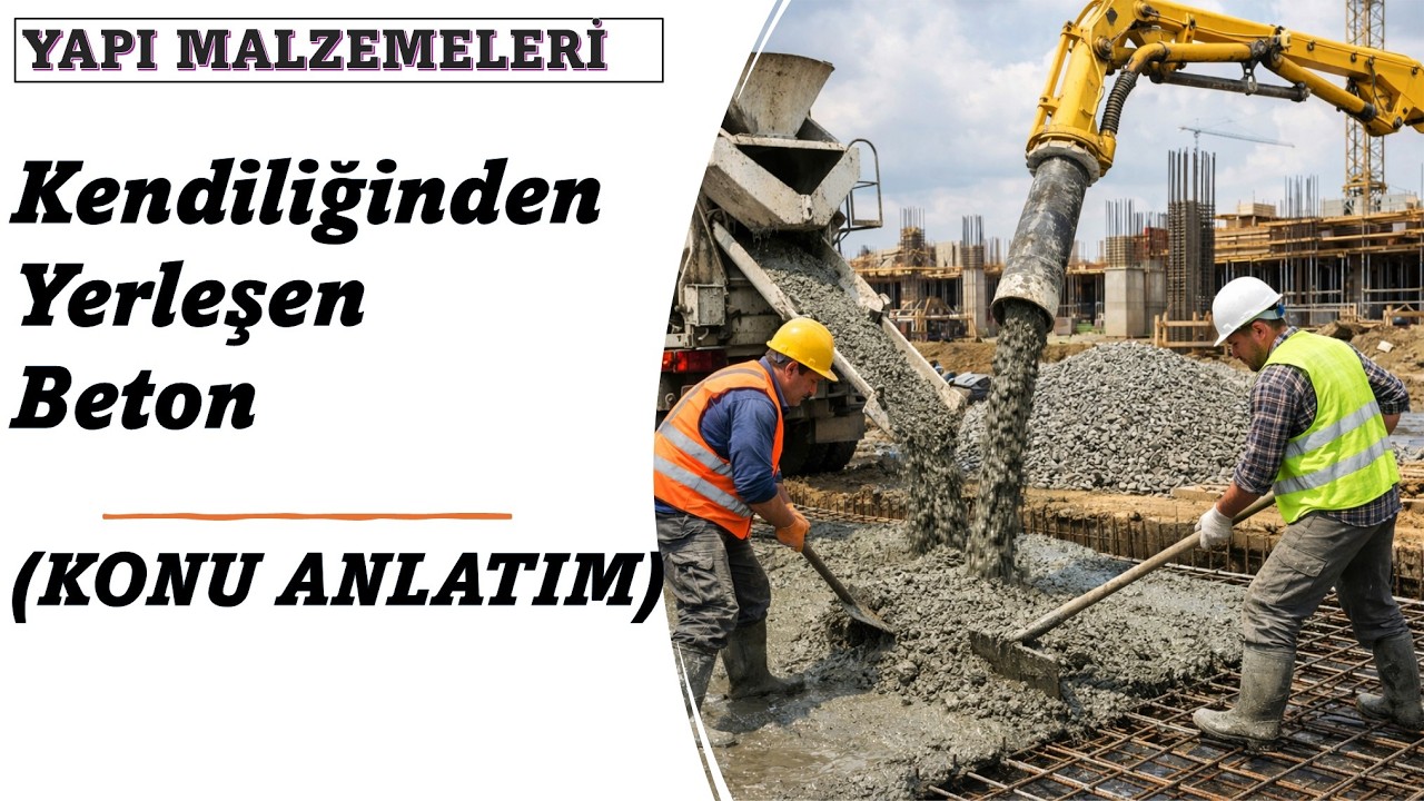 Kendiliğinden Yerleşen Beton Nedir? (Özel Betonlar)