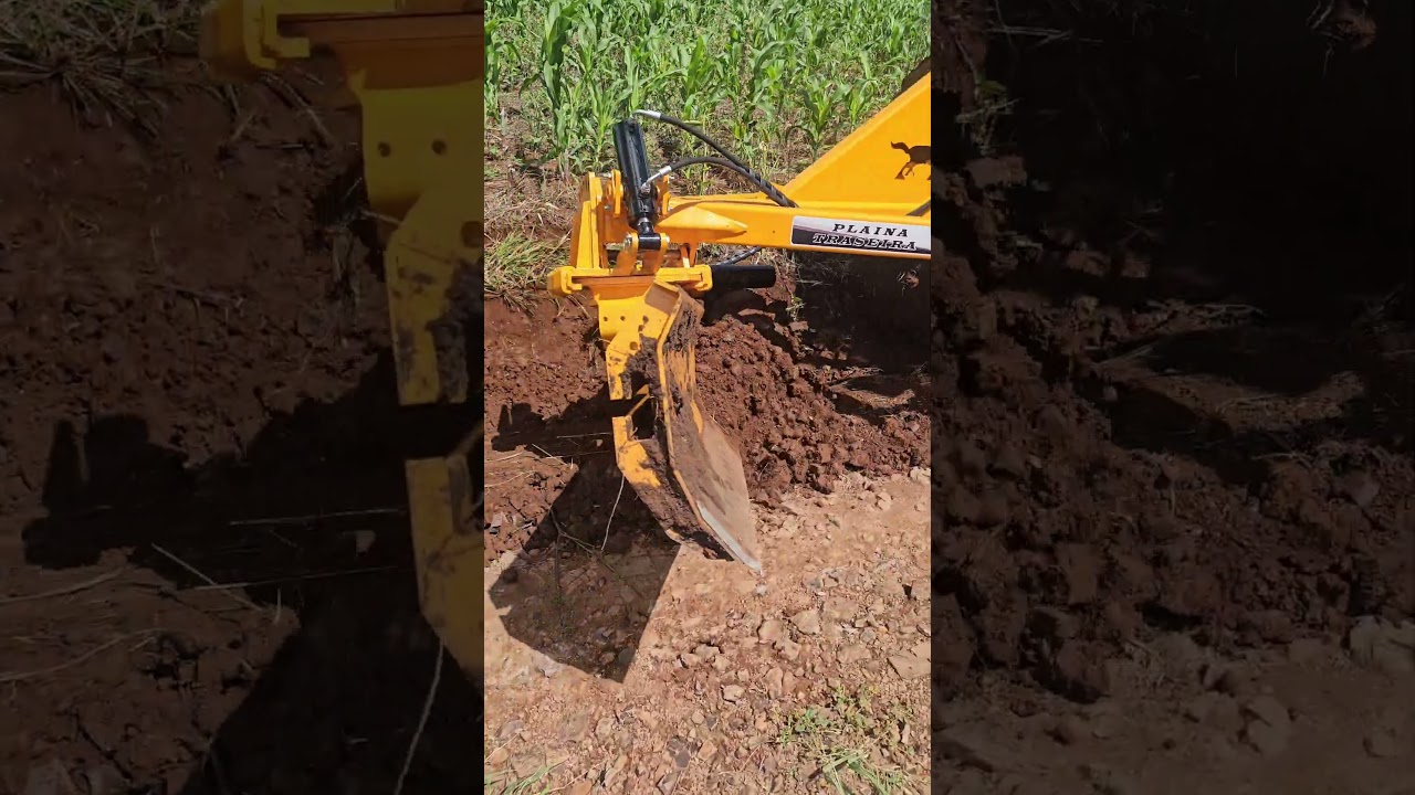 plaina traseira hidr&aacute;ulica para trator Horse Machine Implementos Agr&iacute;colas #plainatraseira