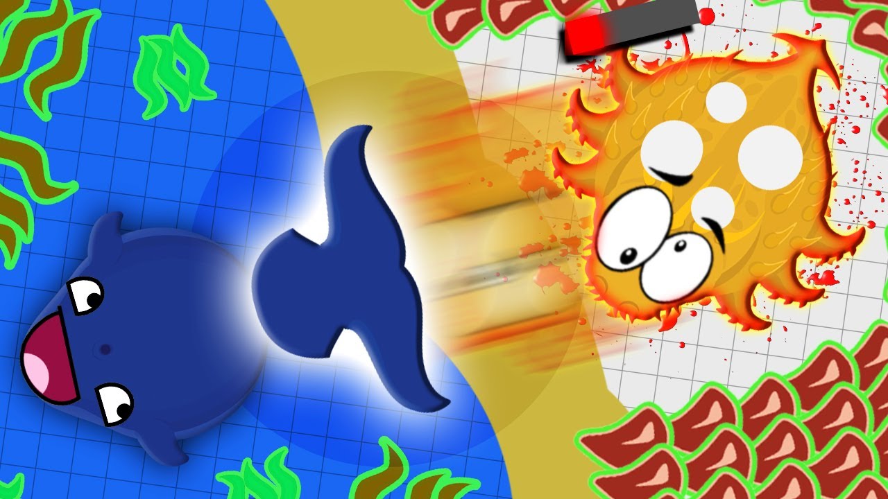 Mope.io OP WHALE SLAPS SEA ANIMALS OUT OF WATER! | OVERPOWERED WHALE TROLLING | Mope.io Golden Age