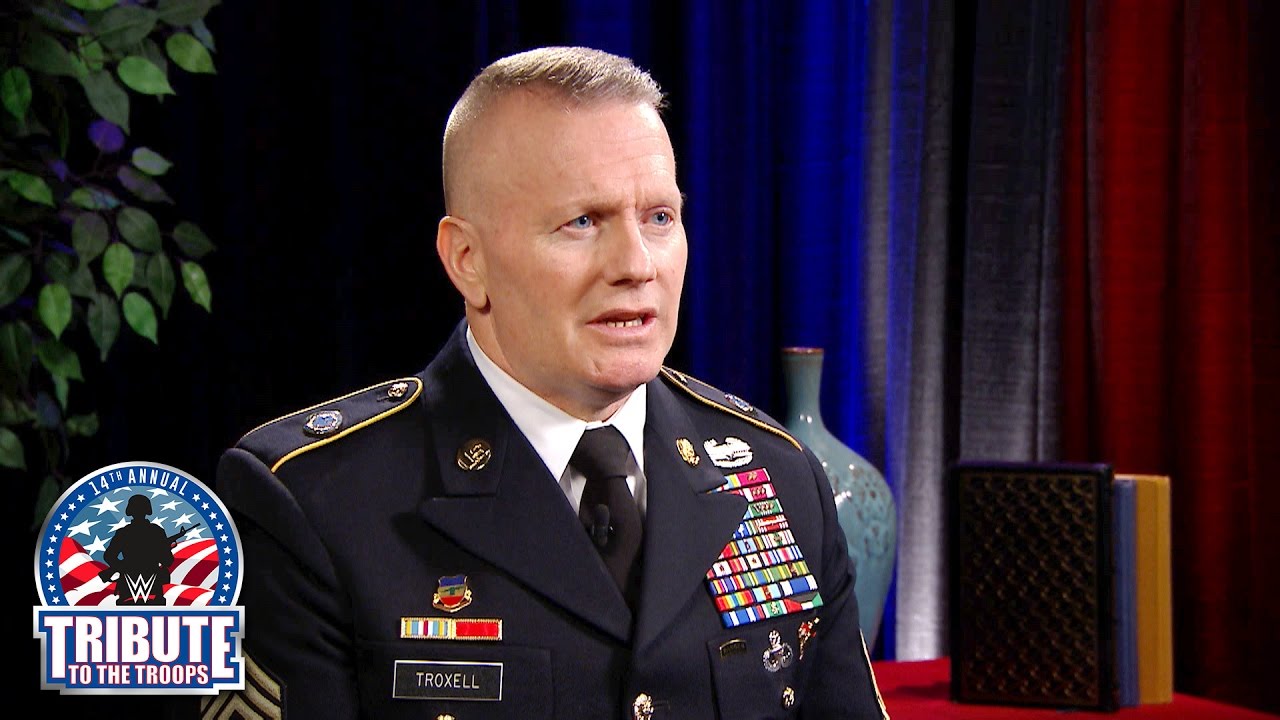 Army CSM John Wayne Troxell talks about the role of the military and its relationship with WWE