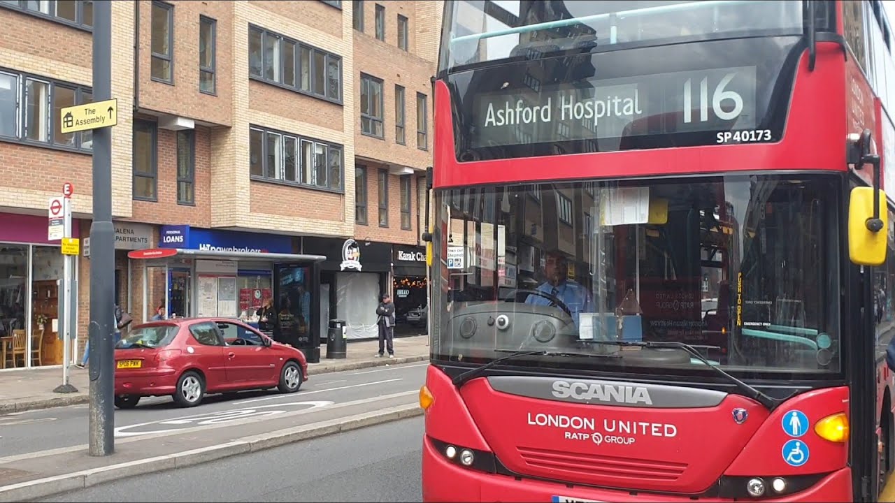 Journey on Route 116  SP40173 -  YTIOXBW Hounslow bus station /School Road  to New road.Stop E