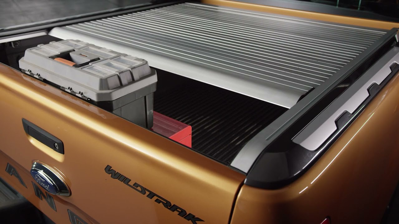 How to use the Ranger Wildtrak Power Roller Shutter | Ford JorCharoen