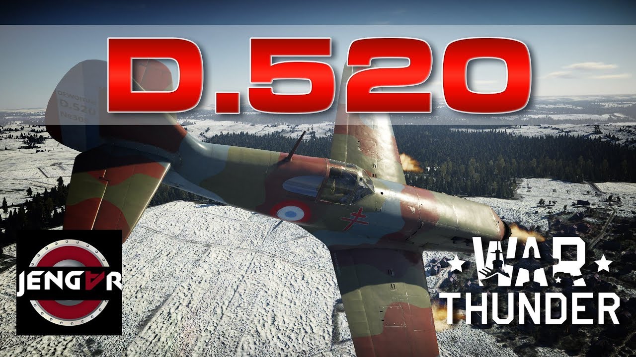 War Thunder Realistic: D.520 [Super Solid]