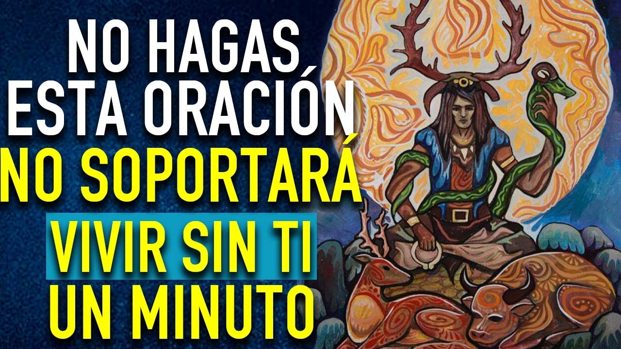 ORACION DEL DESESPERO | DESESPERADO y AMARRADO estará POR SIEMPRE a tu lado NO PODRA VIVIR SIN TI
