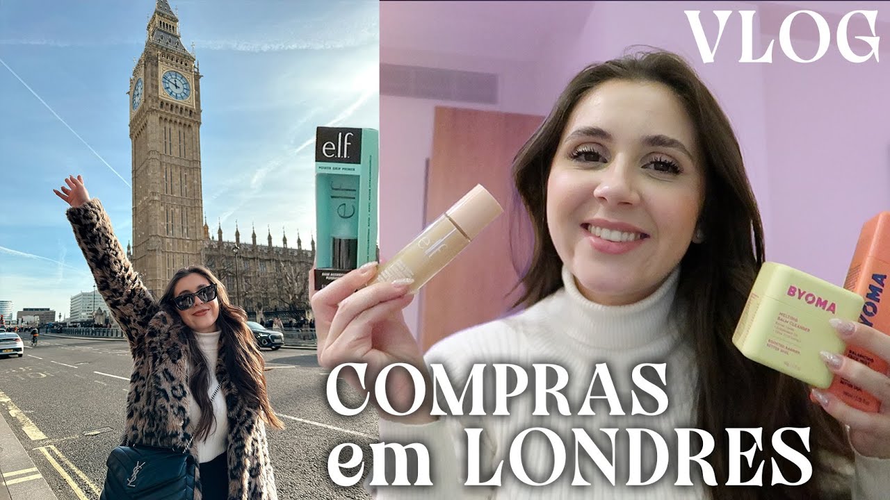 FIM DE SEMANA em LONDRES 🇬🇧 COMPRAS, SKINCARE e MAQUILHAGEM VIRAL | Joana Gentil