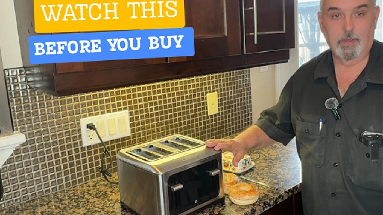 My Thoughts Cuisinart 4 Slice Touchscreen Toaster Steel