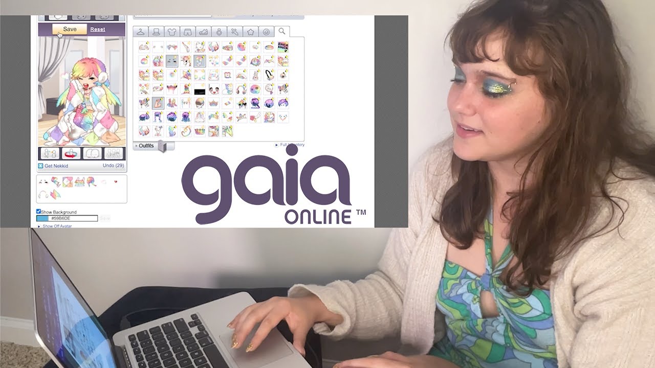ASMR Gaia Online - Nostalgic Dress up + Shopping (Soft Spoken)