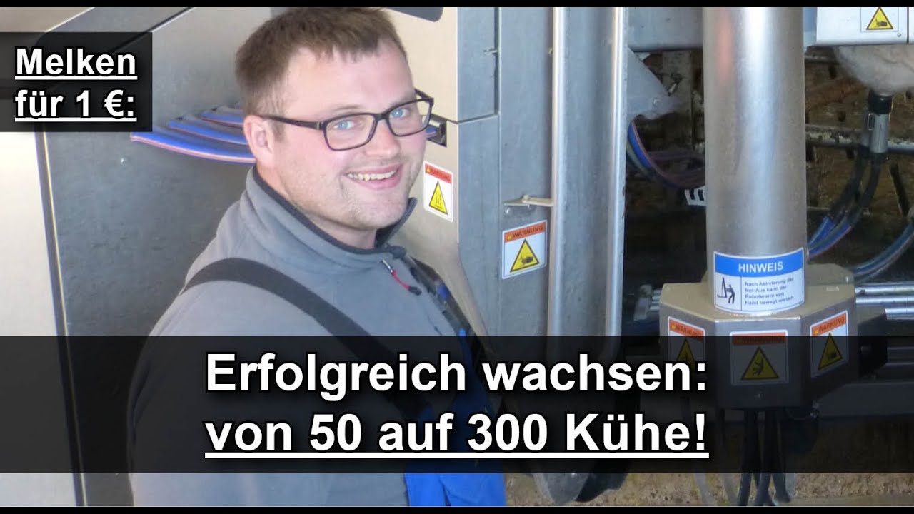 Melkroboter: erst 50 jetzt 300 K&uuml;he! Erfolgreich automatisch melken mit DeLaval Melkroboter VMS V310