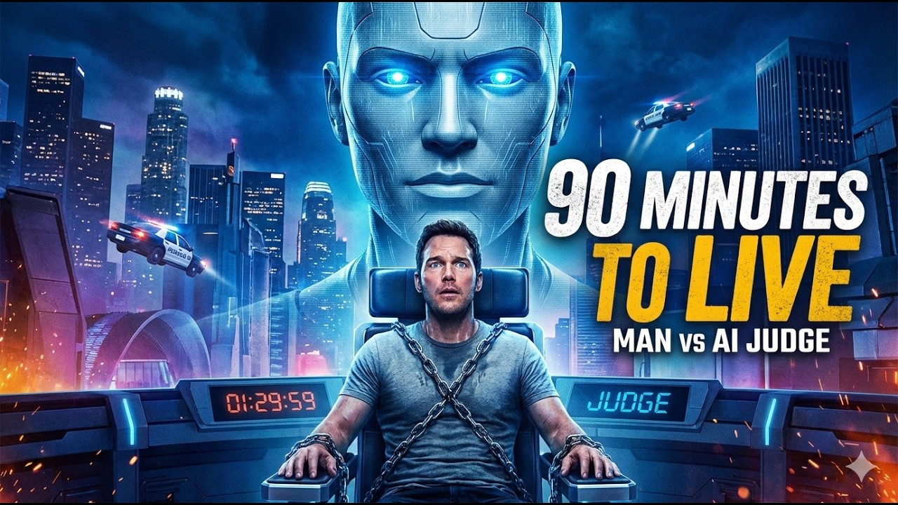 90 Minutes to Live | Sentenced to Death by a Ruthless AI Judge | Mercy movie Recap | MOVIQ