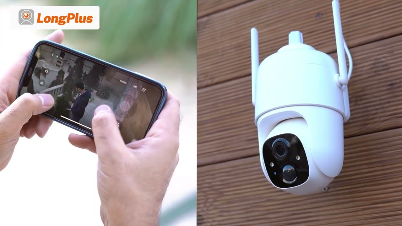 LongPlus X85-S Wireless Solar Powered Security Camera | Ready for Your Home Security