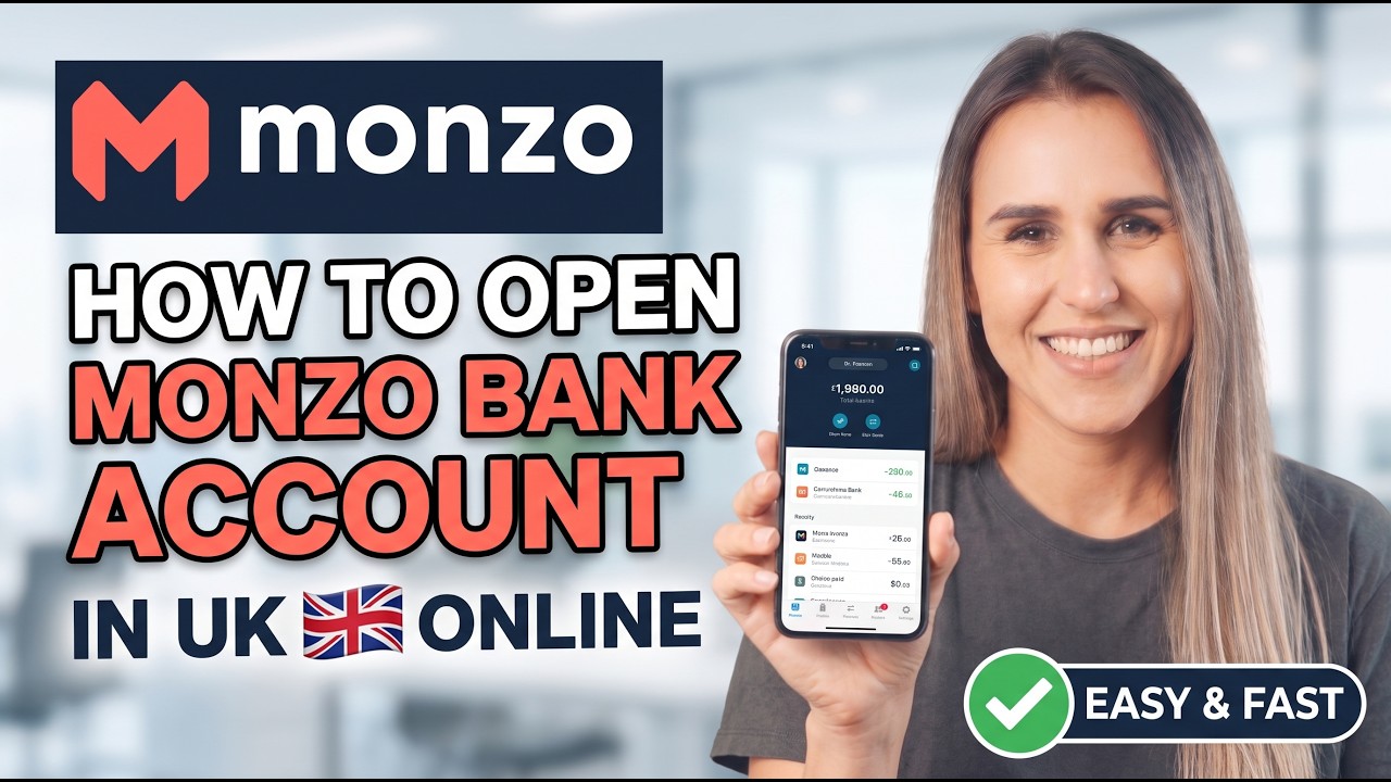 Monzo Account Opening Tutorial: Get Your Free UK Card Fast