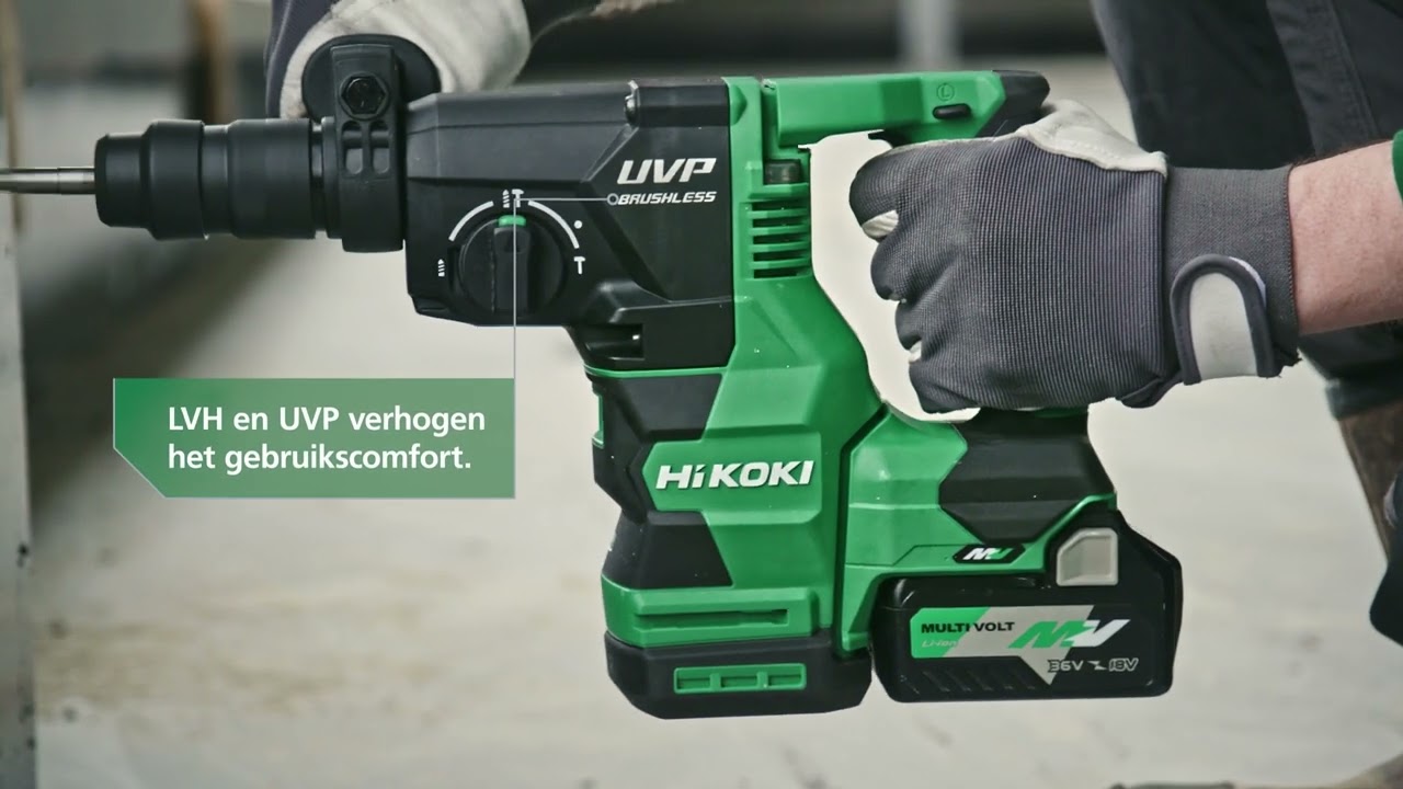 HiKOKI accu boor breekhamers DH1826DA DH3628DA. HIKOKI Power Tools Nederland.