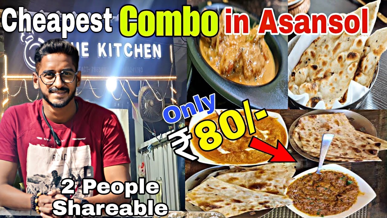 Asansol's FIRST ₹80 Shareable Main-Course Combo🔥| Biggest Combo | Cheapest Caf&eacute;