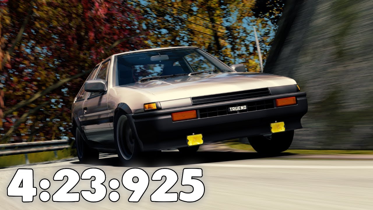 World Record | Happogahara OB | AE86 Stock | 4:23:925