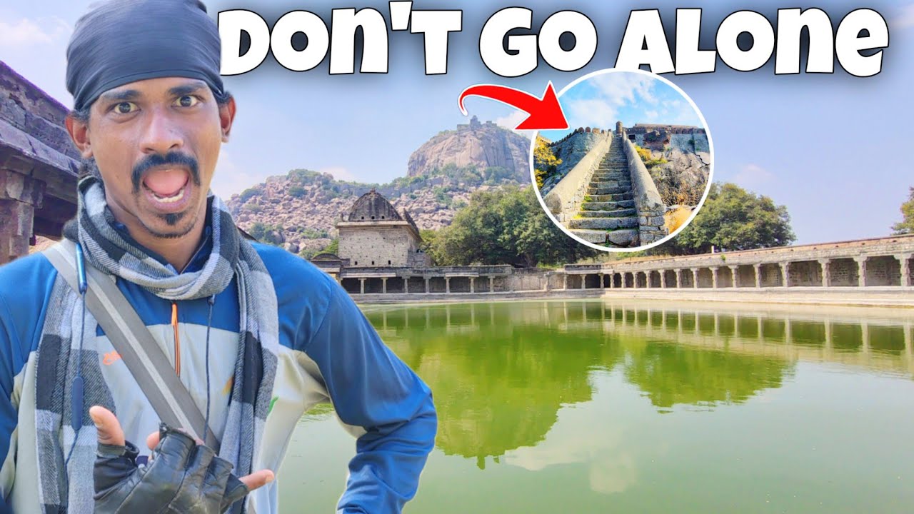 #064 Most Scary Palace of South India 😲| Historical Gingee Fort #travelvlog #gingeefortvlog #vlog