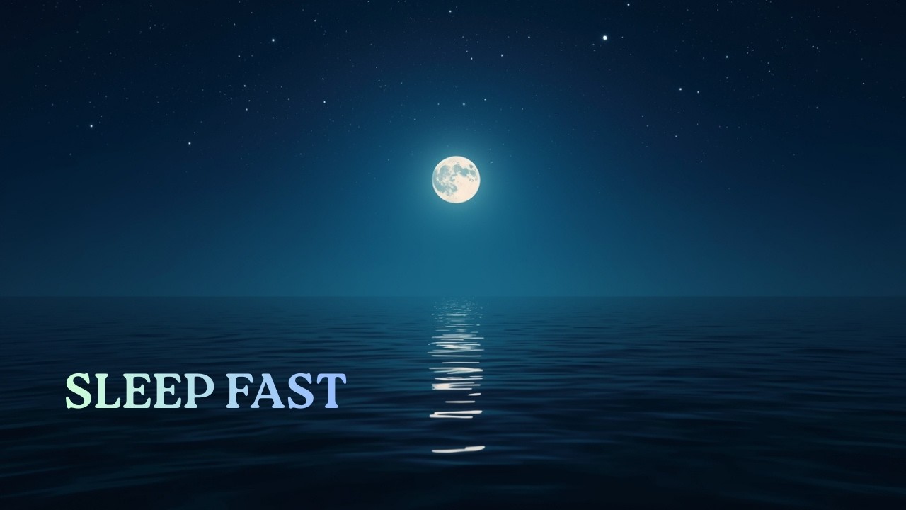 Fall Asleep Fast 🌙 Pan Flute Sleep Music by the Ocean (2 Hours)