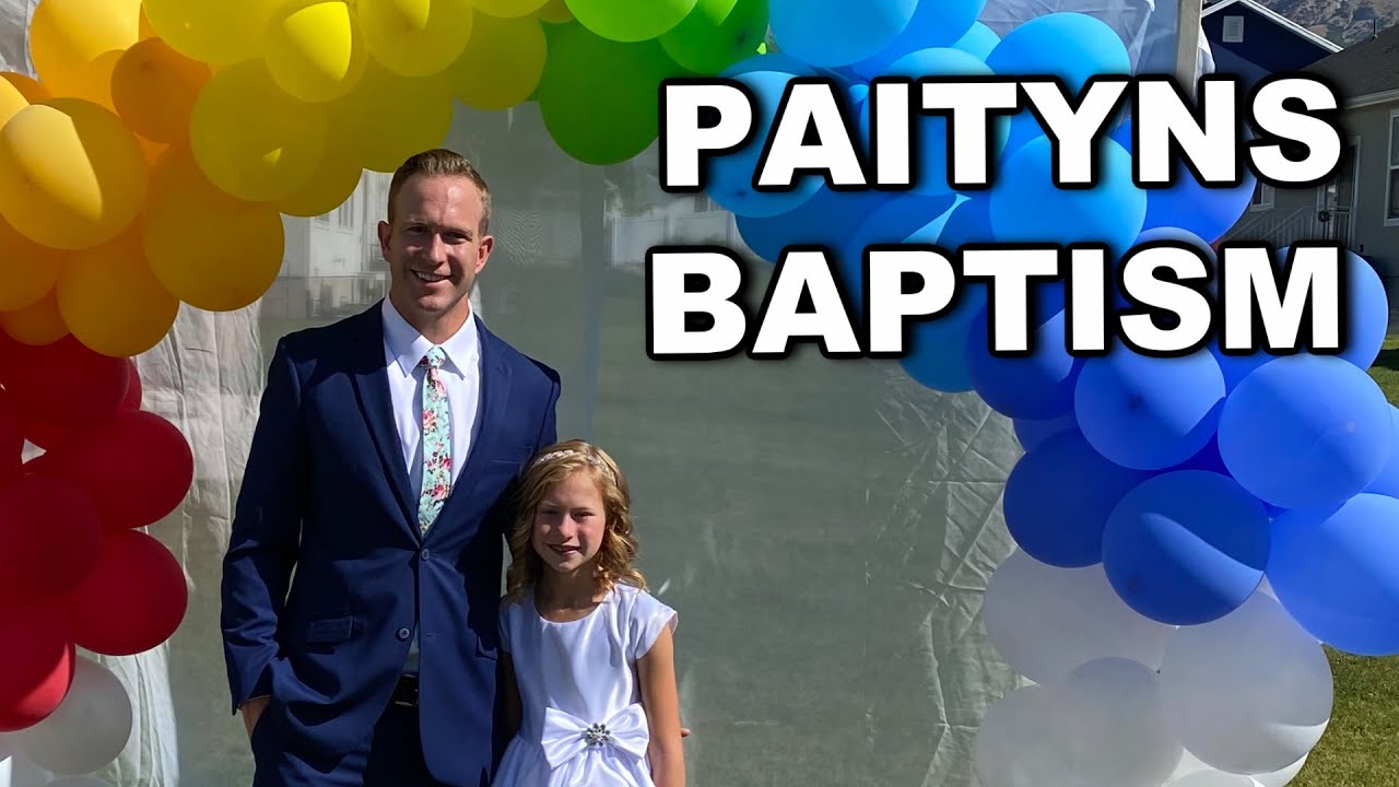 PAITYNS BAPTISM | WHAT DOES A BAPTISM LOOK LIKE?
