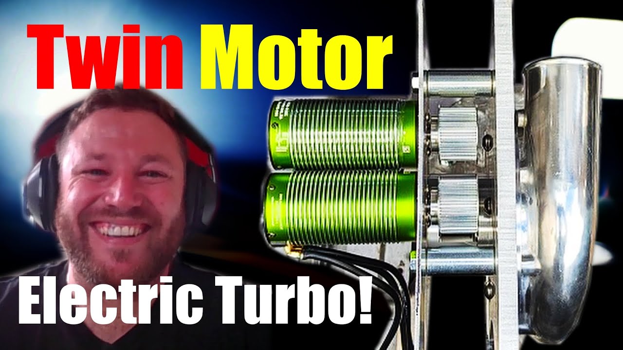 Twin Motor Electric Supercharger!