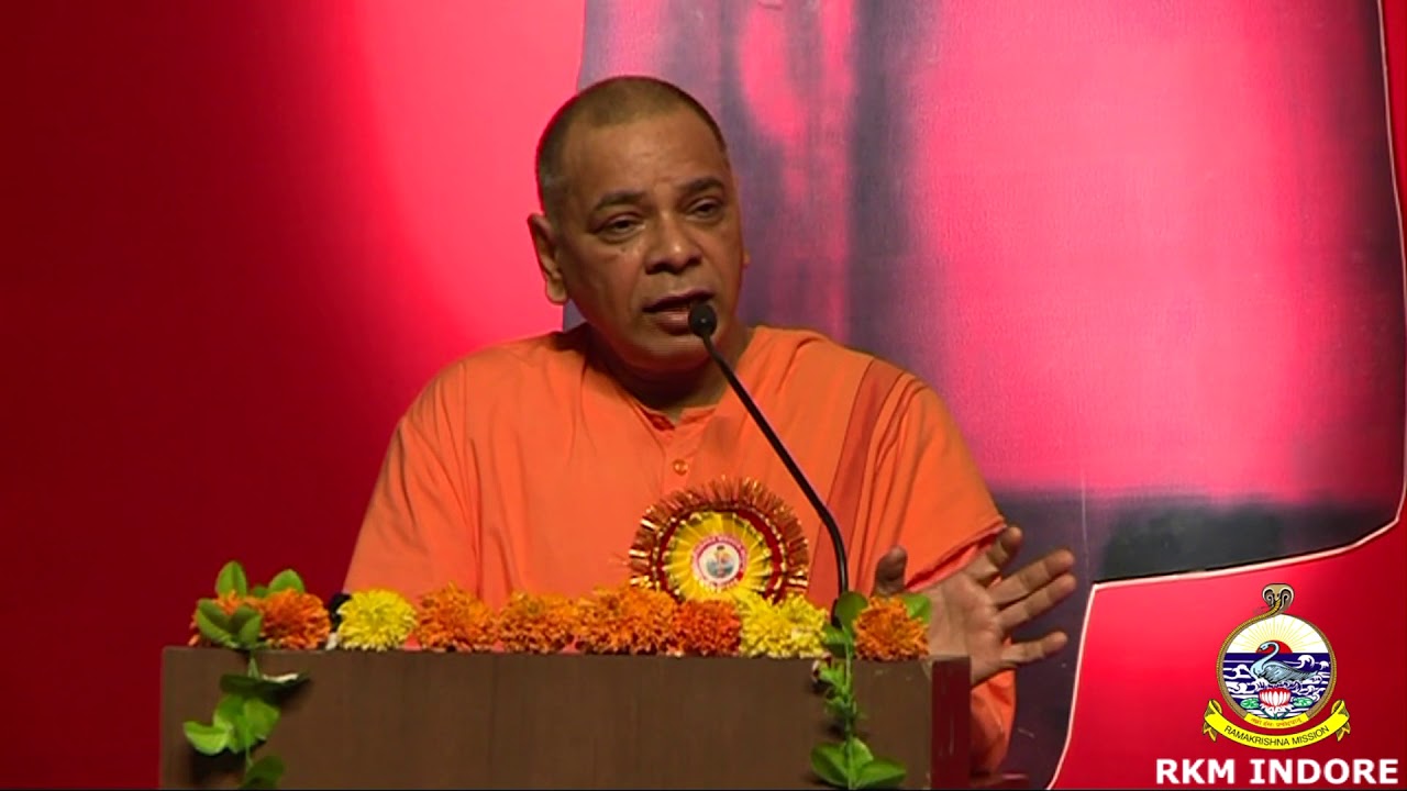 Swami Shrikantananda ji Maharaj (Hindi) Youth Convention, RKM Indore