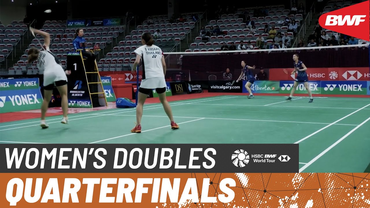 YONEX Canada Open 2023 | Matsuyama/Shida (JPN) [1] vs. Aimsaard/Aimsaard (THA) [5] | QF