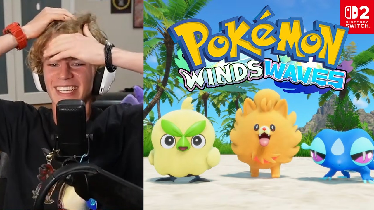 POKEMON WINDS/WAVES LOOKS REALLY GOOD!! 🌊💨 (REACTION)