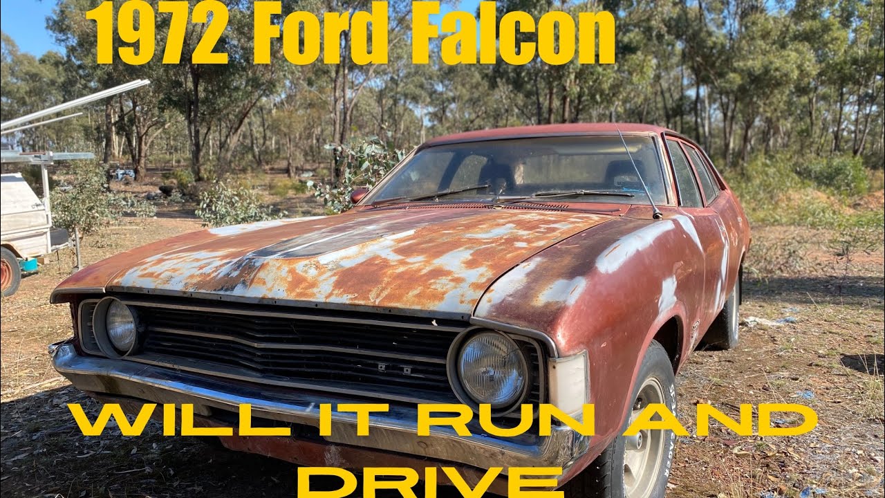 1972 XA Ford Falcon off the road for 16 years, Can we drive it 150kms home? Pt1