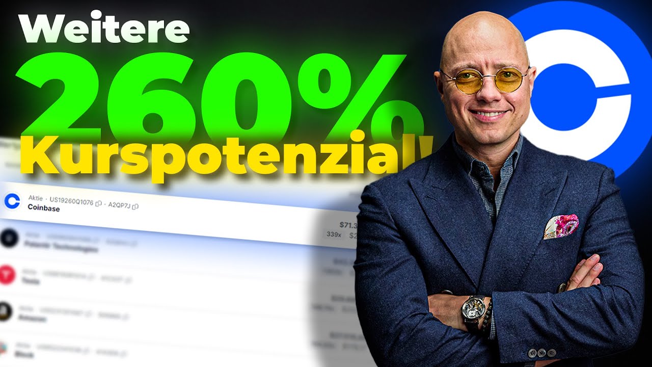 Coinbase eskaliert jetzt! Unsere größte Aktienposition!