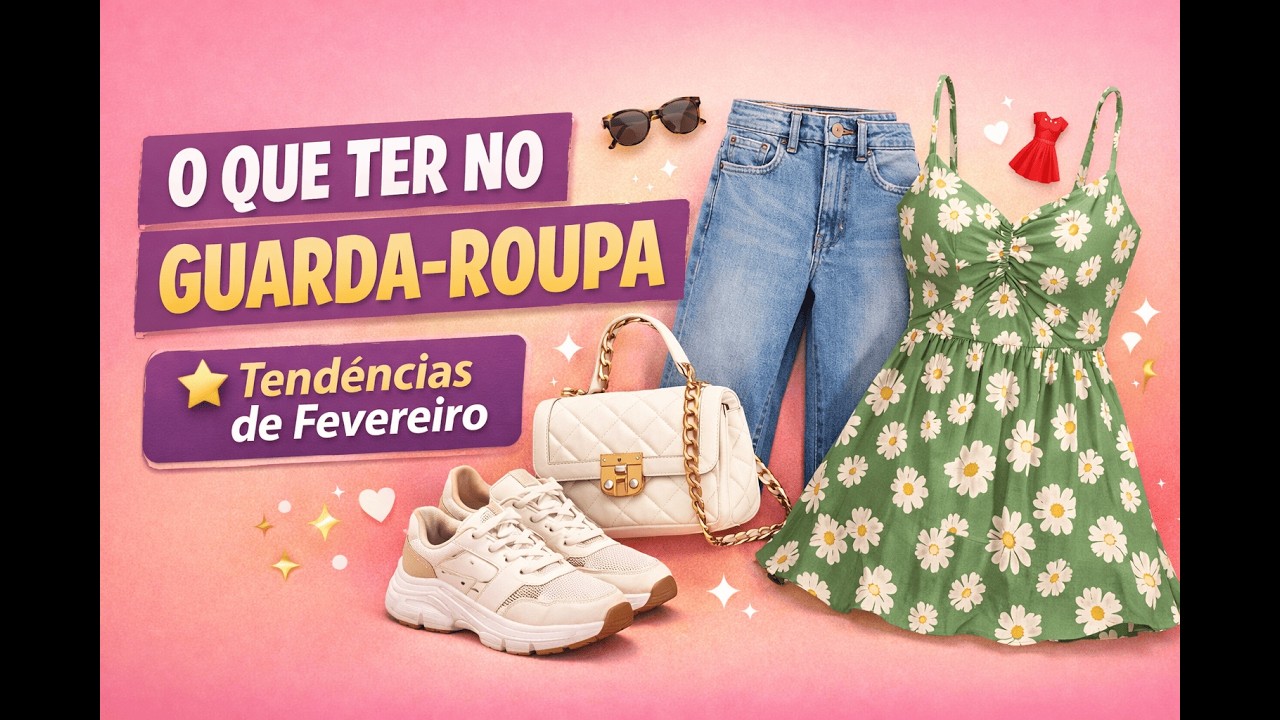 O que vale a pena ter no guarda-roupa no próximo mês de fevereiro