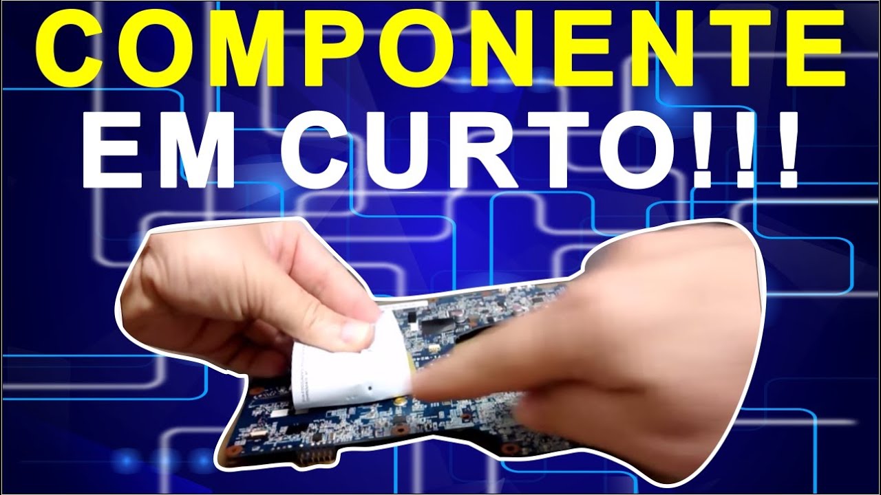 Localizar Curto na Placa Notebook Laptop Itautec.
