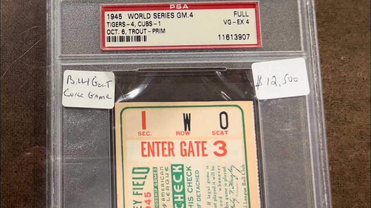 Amazing Vintage Tickets at The National - “Tickets from the Past”