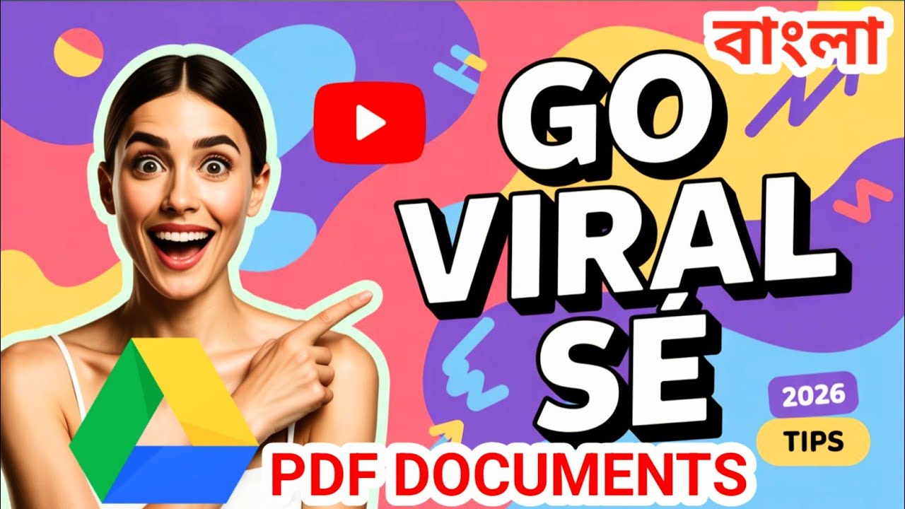 ☑️How to Scan Documents to PDF Using Google Drive | Mobile Document Scan Bangla