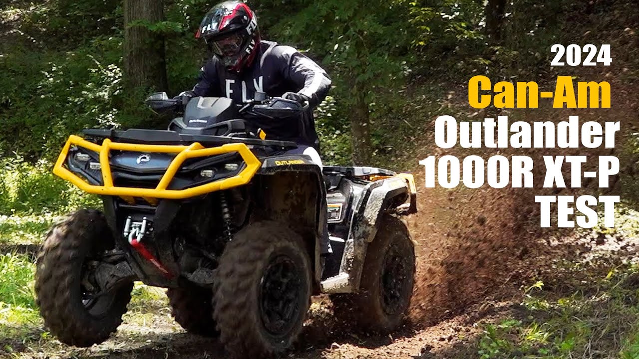 2024 Can Am Outlander 1000R XT P Test Review