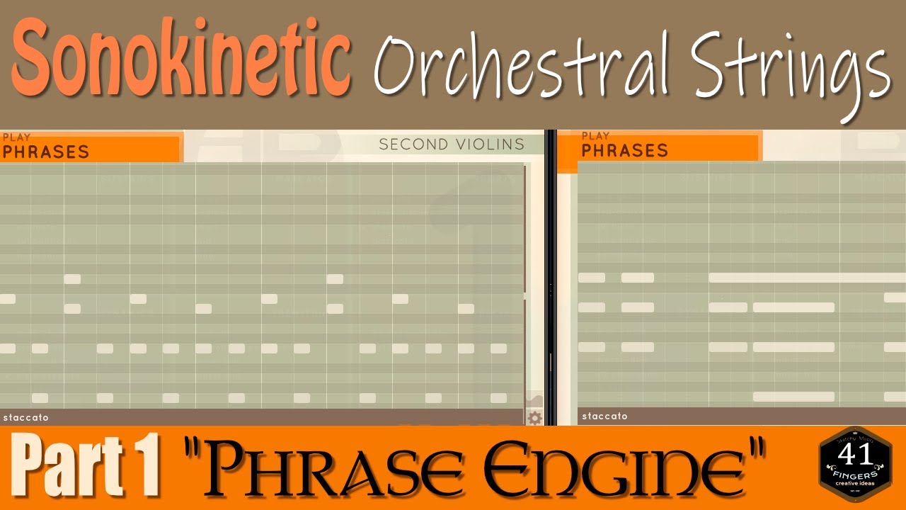 Sonokinetic Orchestral Strings Part 1 Phrase Engine