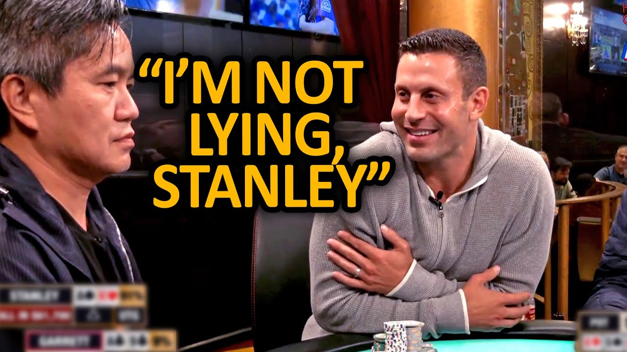Garrett Tries To Get a Read From The Billionare in $100,000 Pot @Hustler Casino Live
